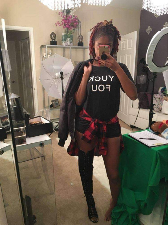 yuck fou black tee yuck fou black tee