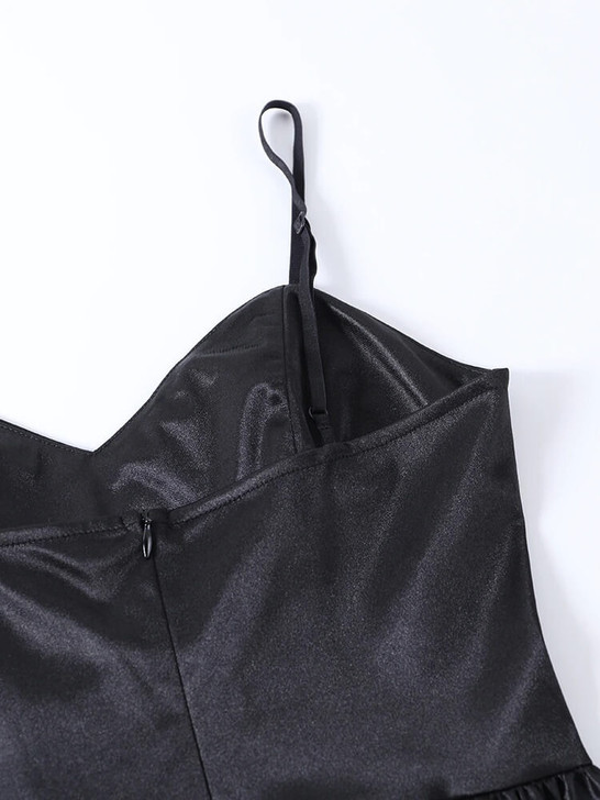 Gothic Lolita Black Mini Dress