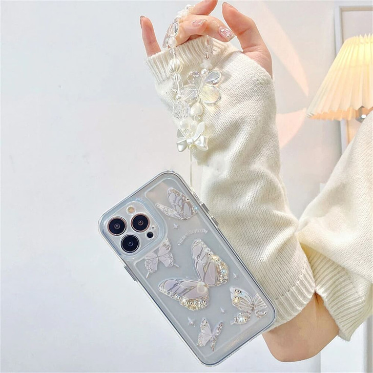 Fairycore Shiny Butterfly Phone Case