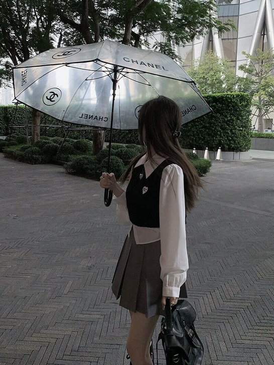 Dark Academia Shirt & Sweater Vest