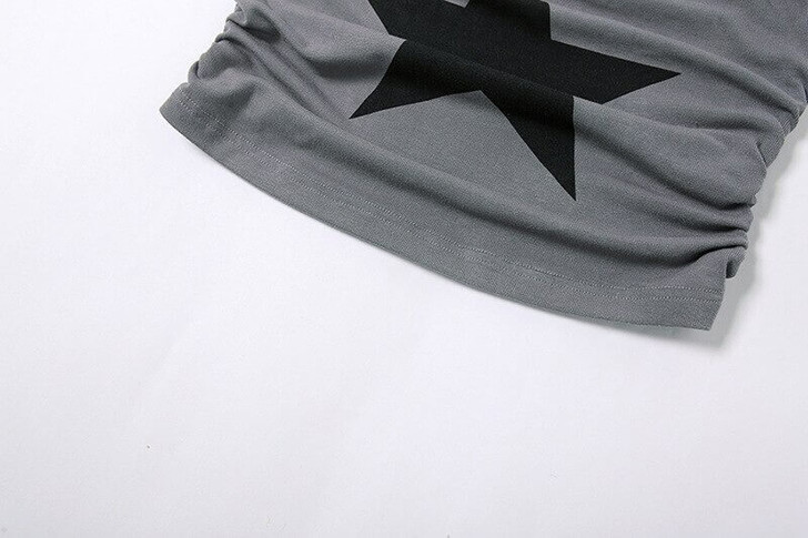 Y2k Star Print Halter Top Y2k Star Print Halter Top