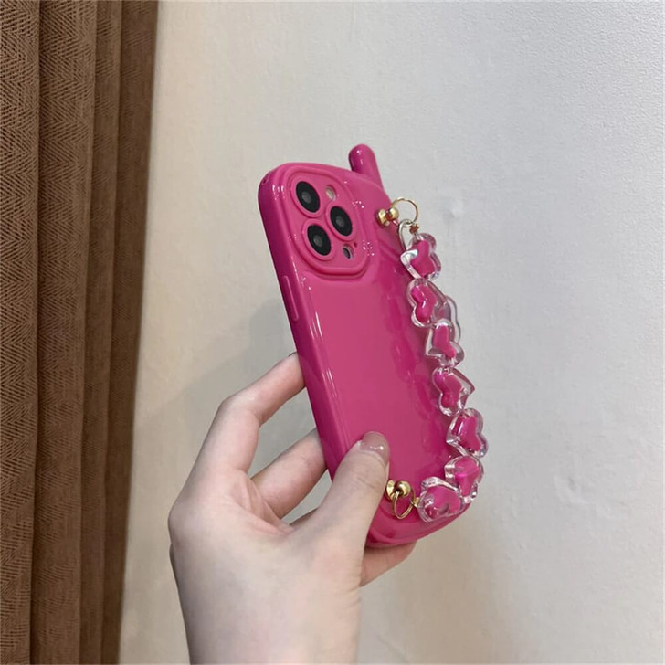 Cute Rabbit Pink Phone Case