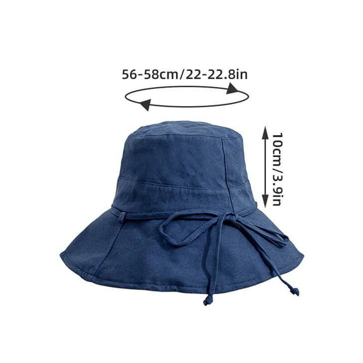 Aesthetic Lace-up Bucket Hat