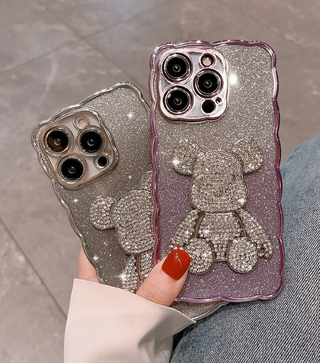 Baddie Aesthetic Bear Phone Case