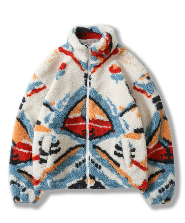 Vintage Fuzzy Men Jacket