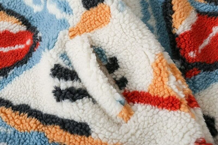 Vintage Fuzzy Men Jacket