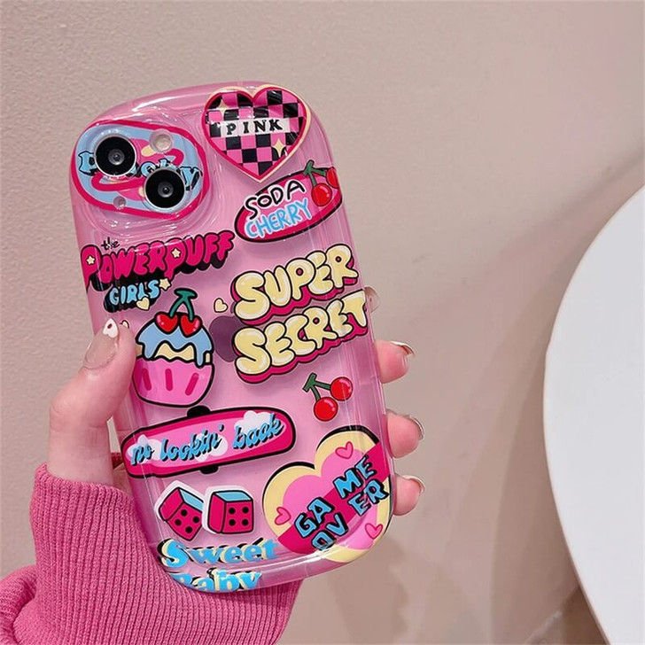 Kawaii Lovely Pink Phone Case