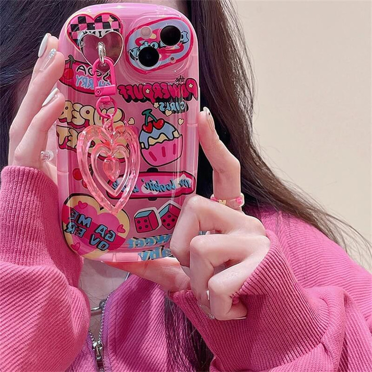 Kawaii Lovely Pink Phone Case