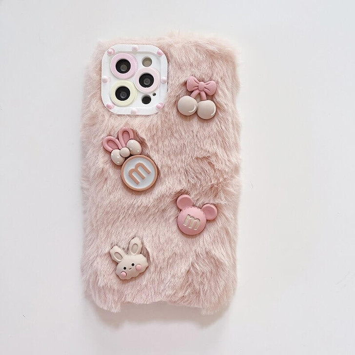 Cute Plush Phone Case