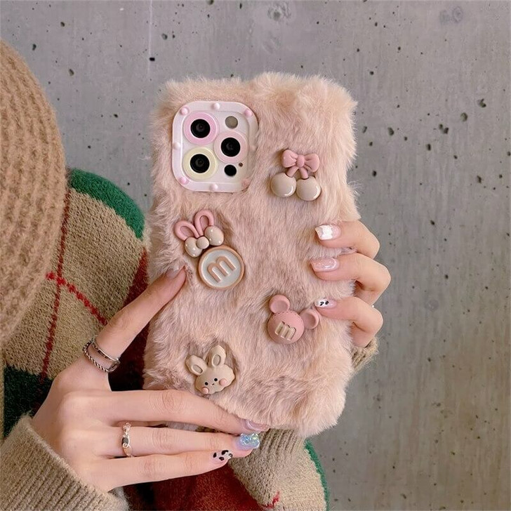 Cute Plush Phone Case