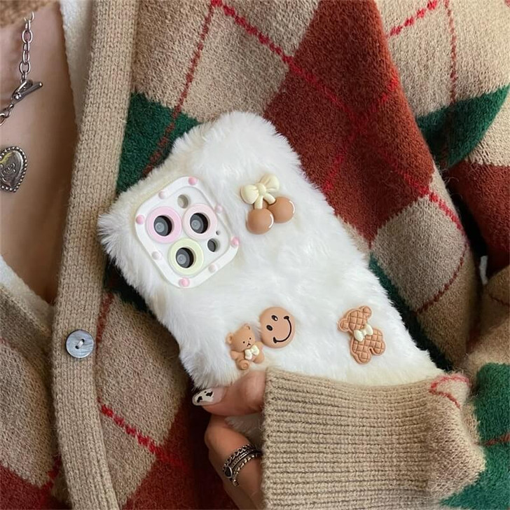 Cute Plush Phone Case