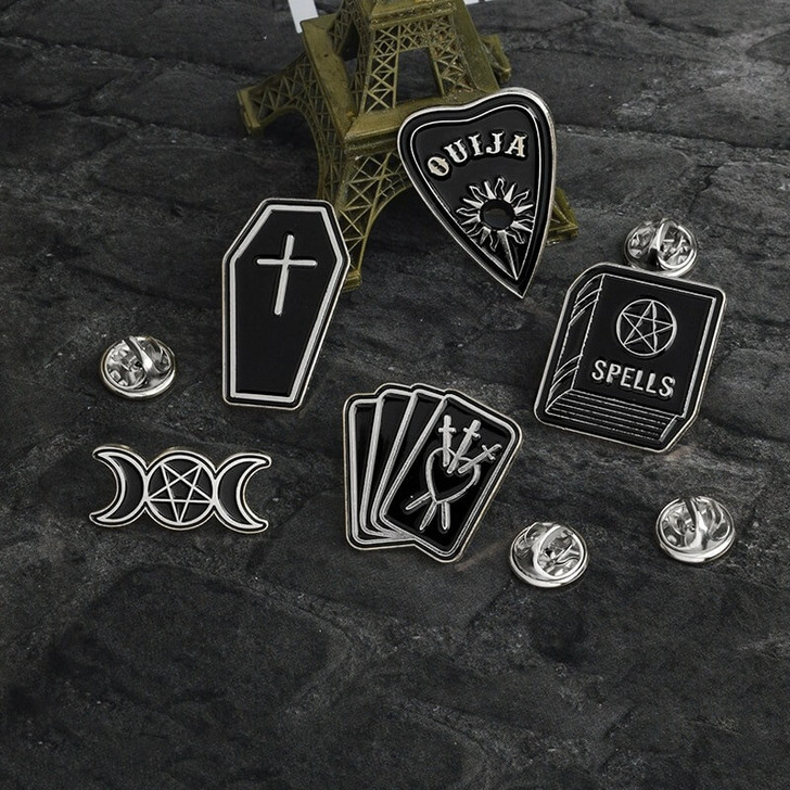 Gothic Witches Pins