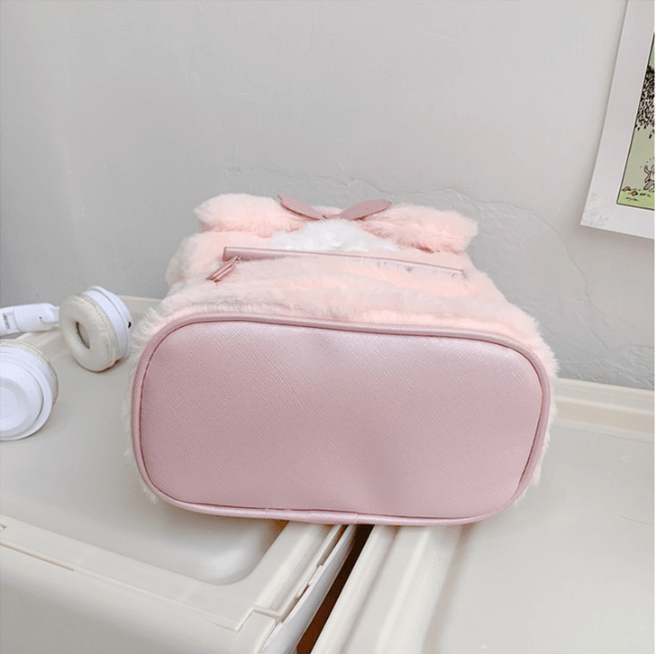 My melody pink plush backpack My melody pink plush backpack