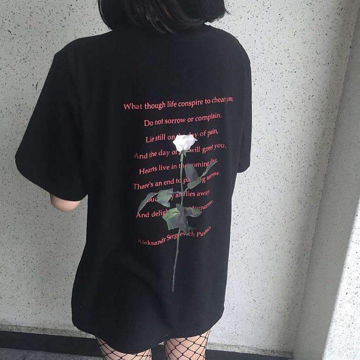 what though life conspire to cheat you black tee