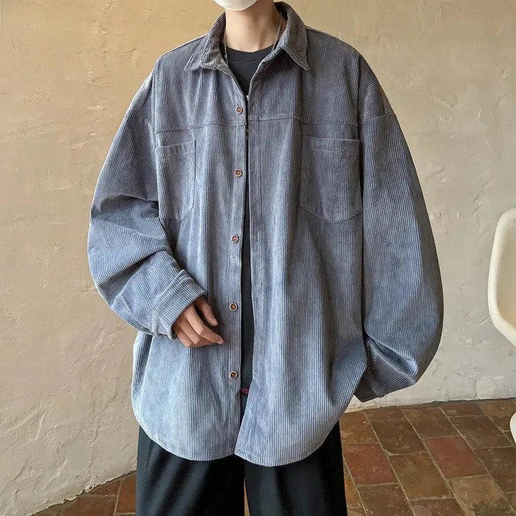 Corduroy Oversize Shirt