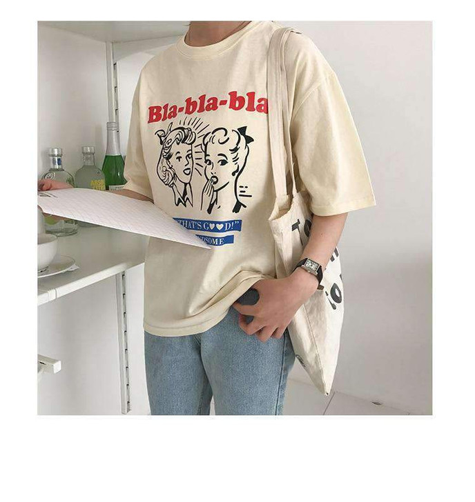 bla-bla-bla, that's good he's handsome white tee bla-bla-bla, that's good he's handsome white tee