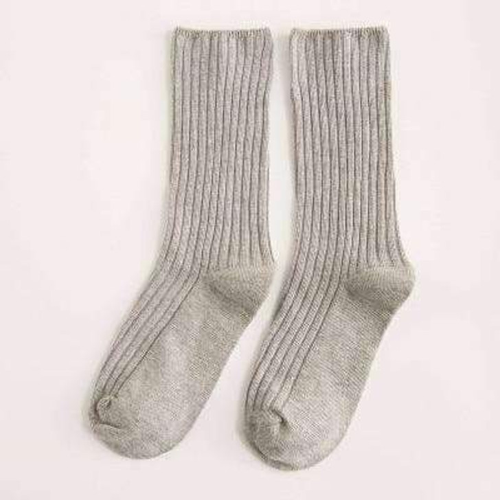 retro style socks in grey retro style socks in grey