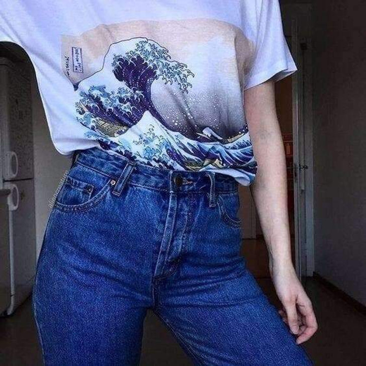 THE GREAT WAVE OFF KANAGAWA TEE-Cosmique Studio