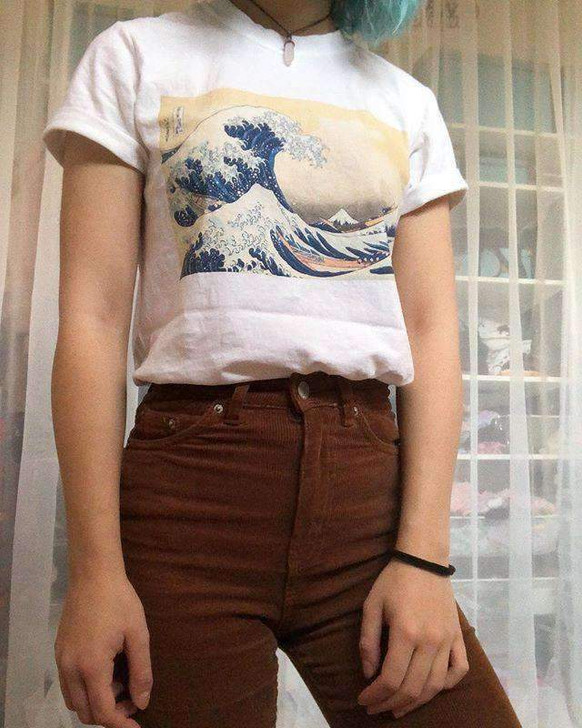 THE GREAT WAVE OFF KANAGAWA TEE-Cosmique Studio