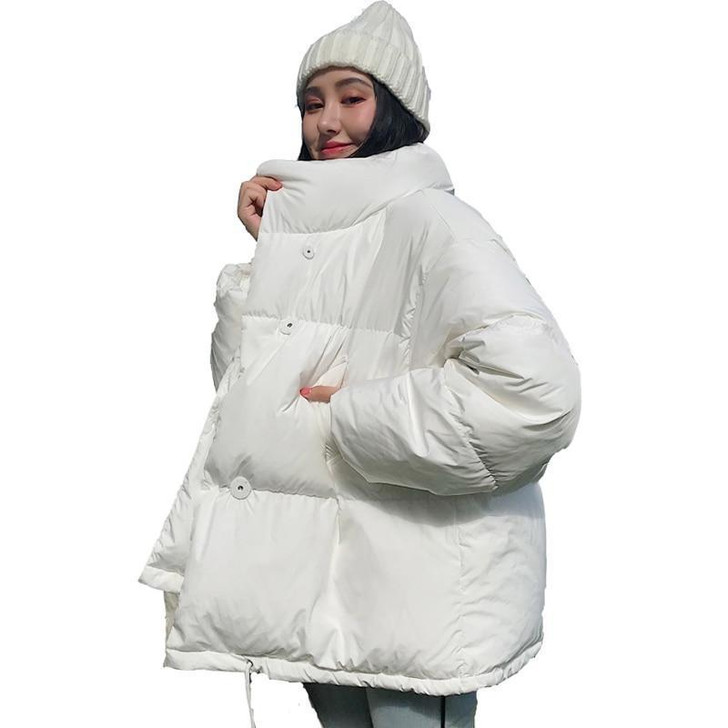 KOREAN STYLE WINTER PUFFER JACKET-Cosmique Studio KOREAN STYLE WINTER PUFFER JACKET-Cosmique Studio