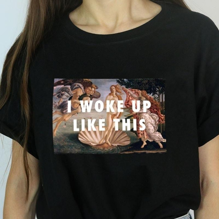 I WOKE UP LIKE THIS TEE-Cosmique Studio
