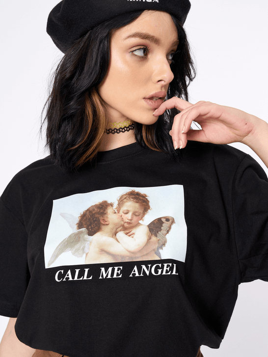 CALL ME ANGEL TEE - Cosmique Studio CALL ME ANGEL TEE - Cosmique Studio