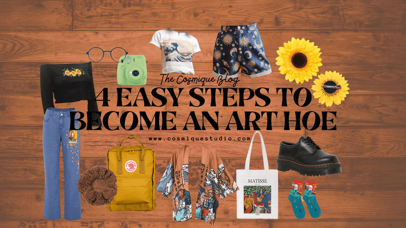 4 EASY STEPS TO BECOME AN ART HOE title=