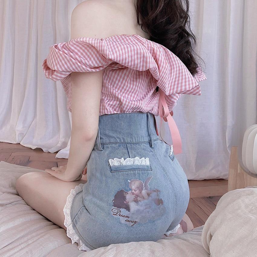 【LOLITA】AUTHENTIC DENIM SIZE29 Lolita Jeans Denim Yoshitomo Nara Collaboration Size L | eBay