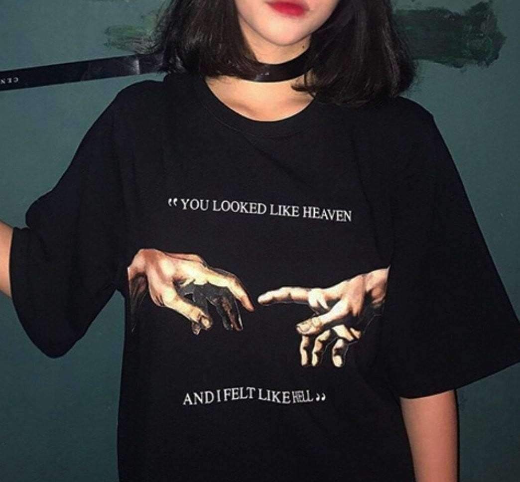 You Looked Like Heaven Tee - Cosmique Studio