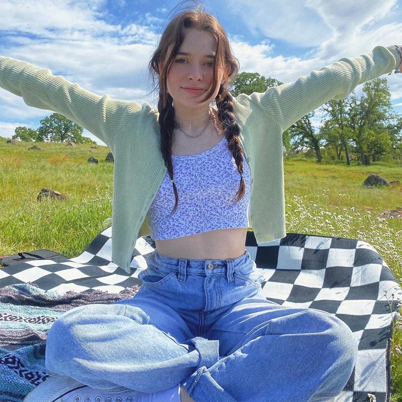 INDIE AESTHETIC SEXY CROP TOP Cosmique Studio