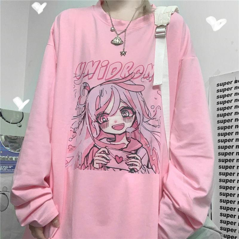 KAWAII AESTHETIC SWEETKILLER LETTER TEE - Cosmique Studio