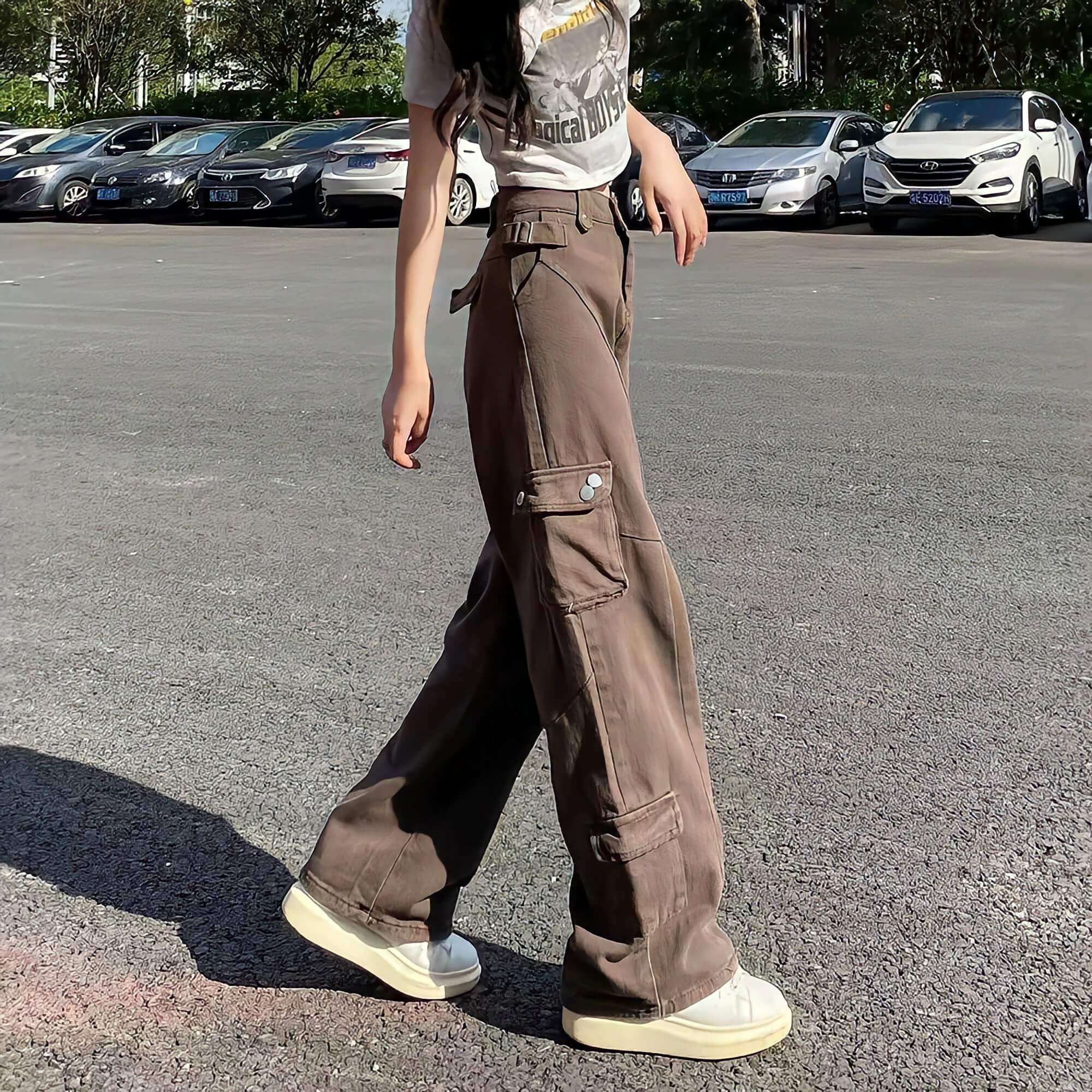 In the attic denim - Gem in the attic fairy grunge gimmick pants