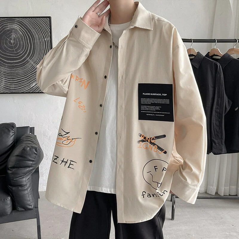 korean style dress shirts men Korean design summer shirt for men