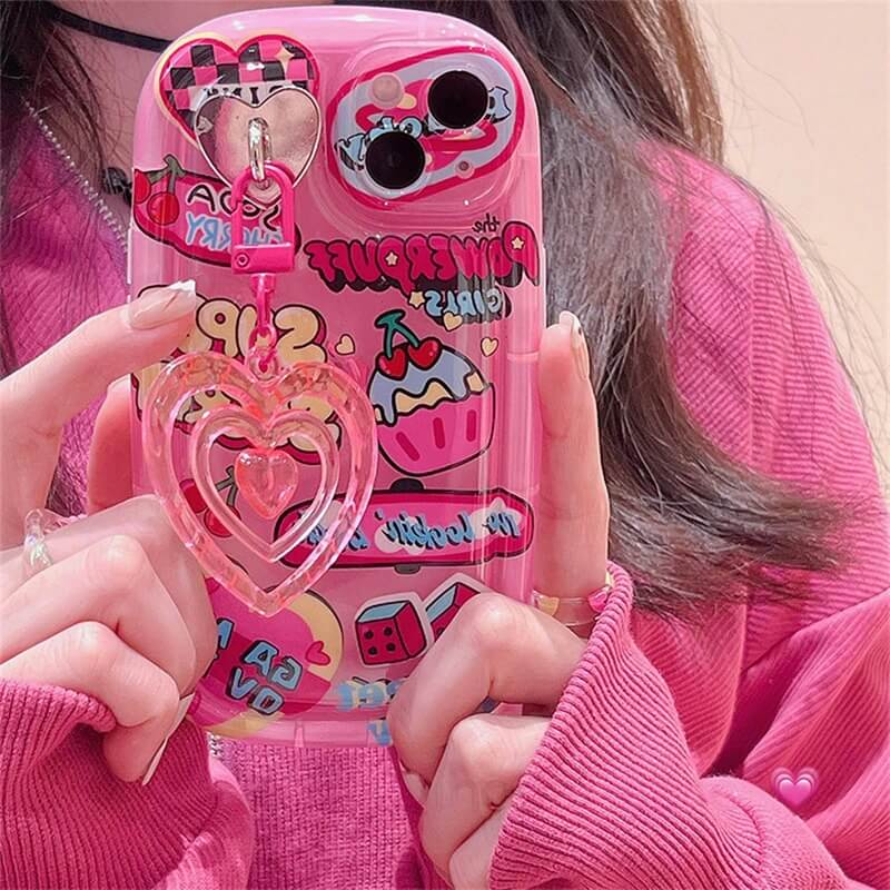 Pink Phone Cover Save Big On Bulk Pink Heart Phone Case Pink Heart