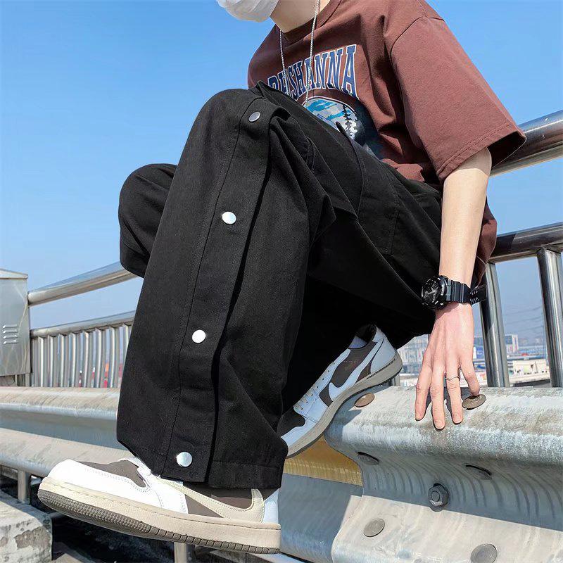 【SCENERITY】Lofi Cargo Wide Pants Lofi Cargo Wide Pants (Black) - SCENERITY | 60% - Asian