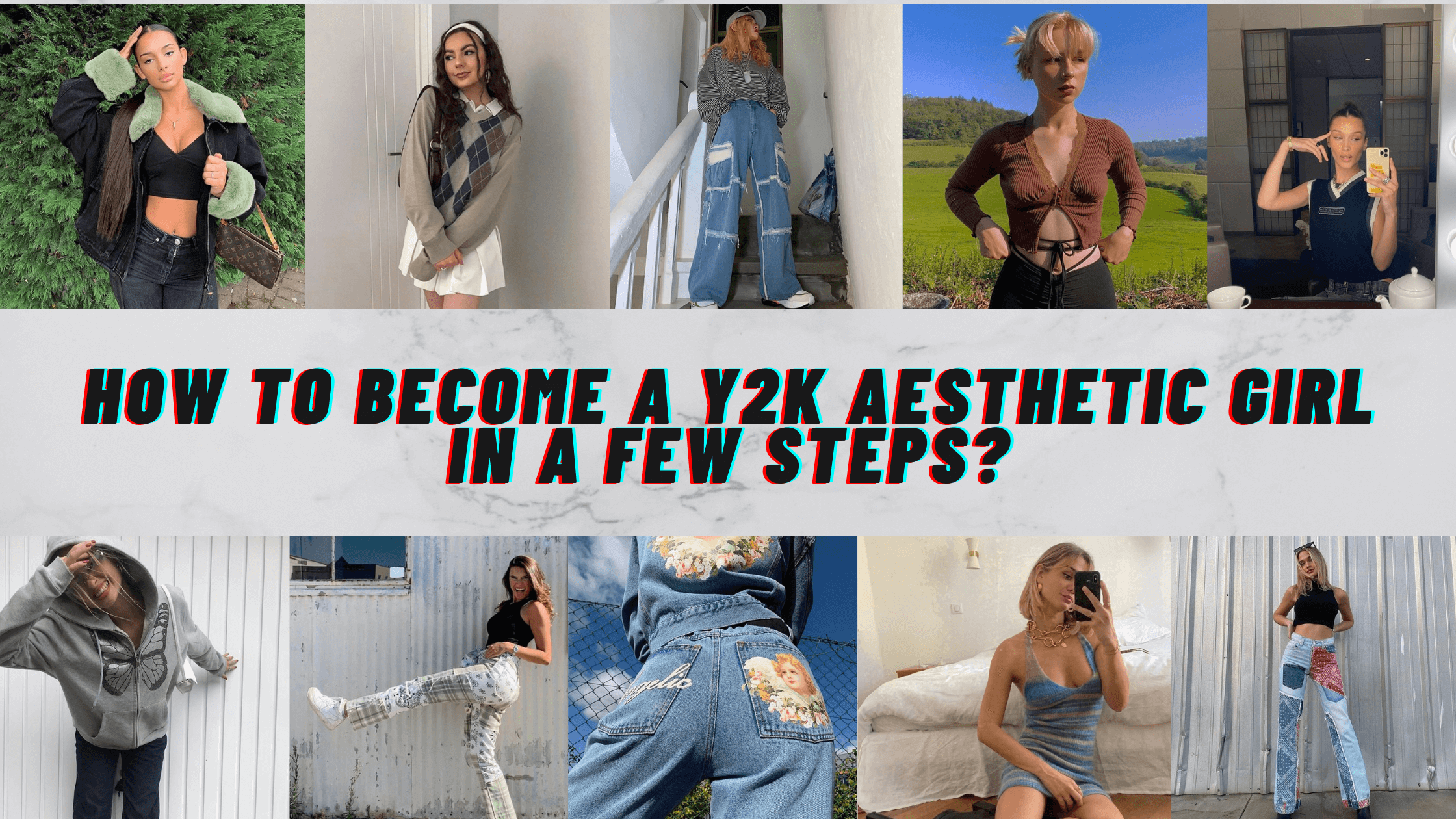 HOW TO BECOME A Y2K AESTHETIC GIRL IN A FEW STEPS? - Cosmique Studio - Aesthetic  Clothing
