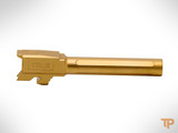 Gold TiN Glock G48 Non-Threaded Barrel