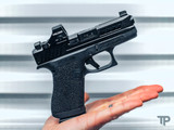 All Black True Precision Glock G43X with Glock G48 upper and True Precision Threaded Barrel