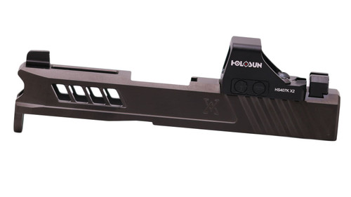 Glock 43/43X Axiom Slide with RMS/Holosun/Sig Optic Cut