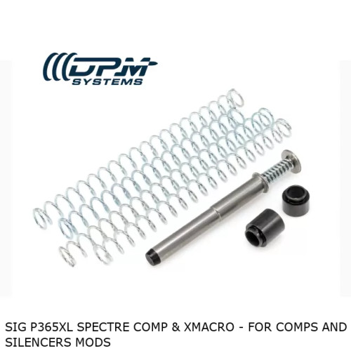 DPM SIG P365XL, XMacro, & Spectre Comp Tuning Kit for Comps and Suppressors - Soft Version