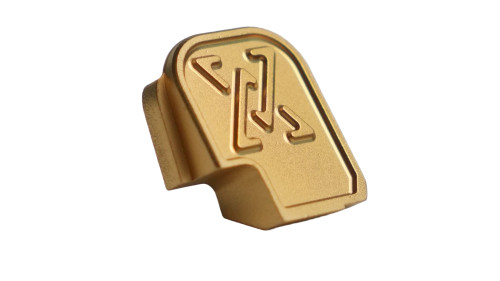 Sig P365 Stainless Steel Slide Cap Textured Back Plate
