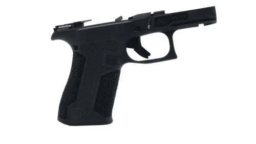 Custom Glock 43X,48 Black Hybrid Hand Stippled Lower