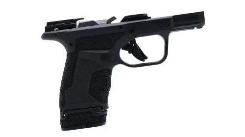 Custom Springfield Hellcat Hybrid Stippled Complete Lower - Black