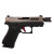 True Glock 43X Black/Stainless