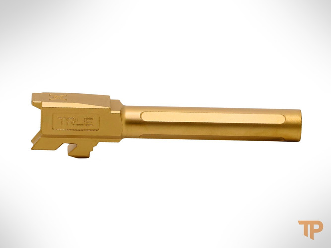 Gold TiN Glock G48 Non-Threaded Barrel