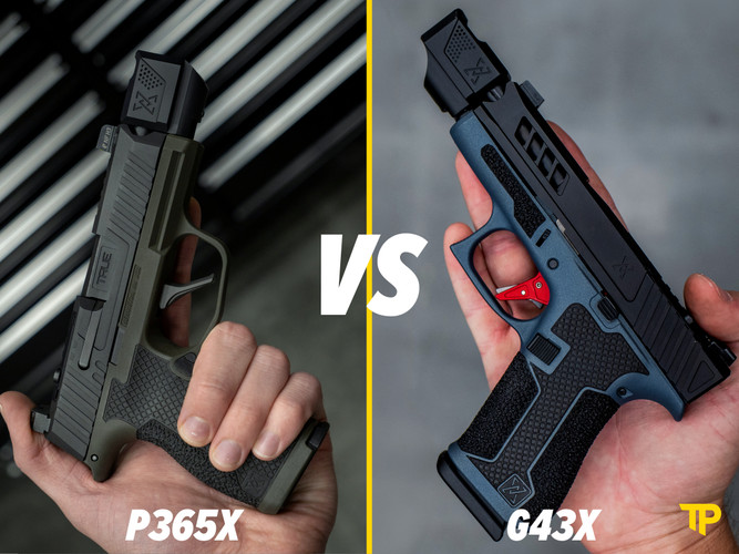 P365X vs G43X in 2026: Key Differences