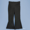 Flared Uniform Pants with Adjustable Waist in Black | I Bambini Clothing
