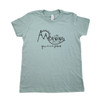 In the Morning, When I Rise, Give me Jesus  Adult T-Shirt in Dusty Blue
