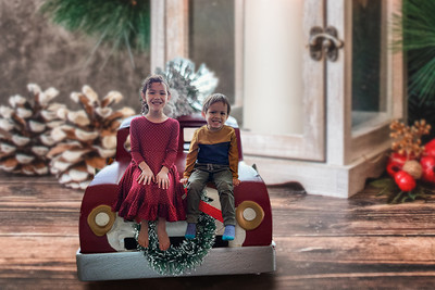 Holiday Card Car Overlay - FREE Download | Christmas Crafting Download