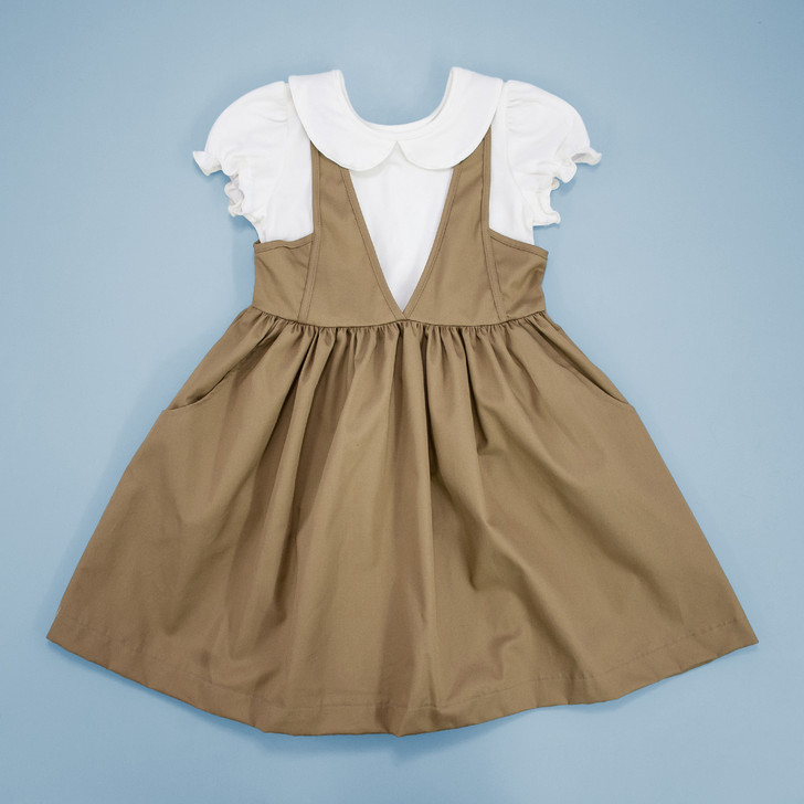 Girls Fox Cord Jumper Dress - Best Dressed Tot - Baby and Children's  Boutique